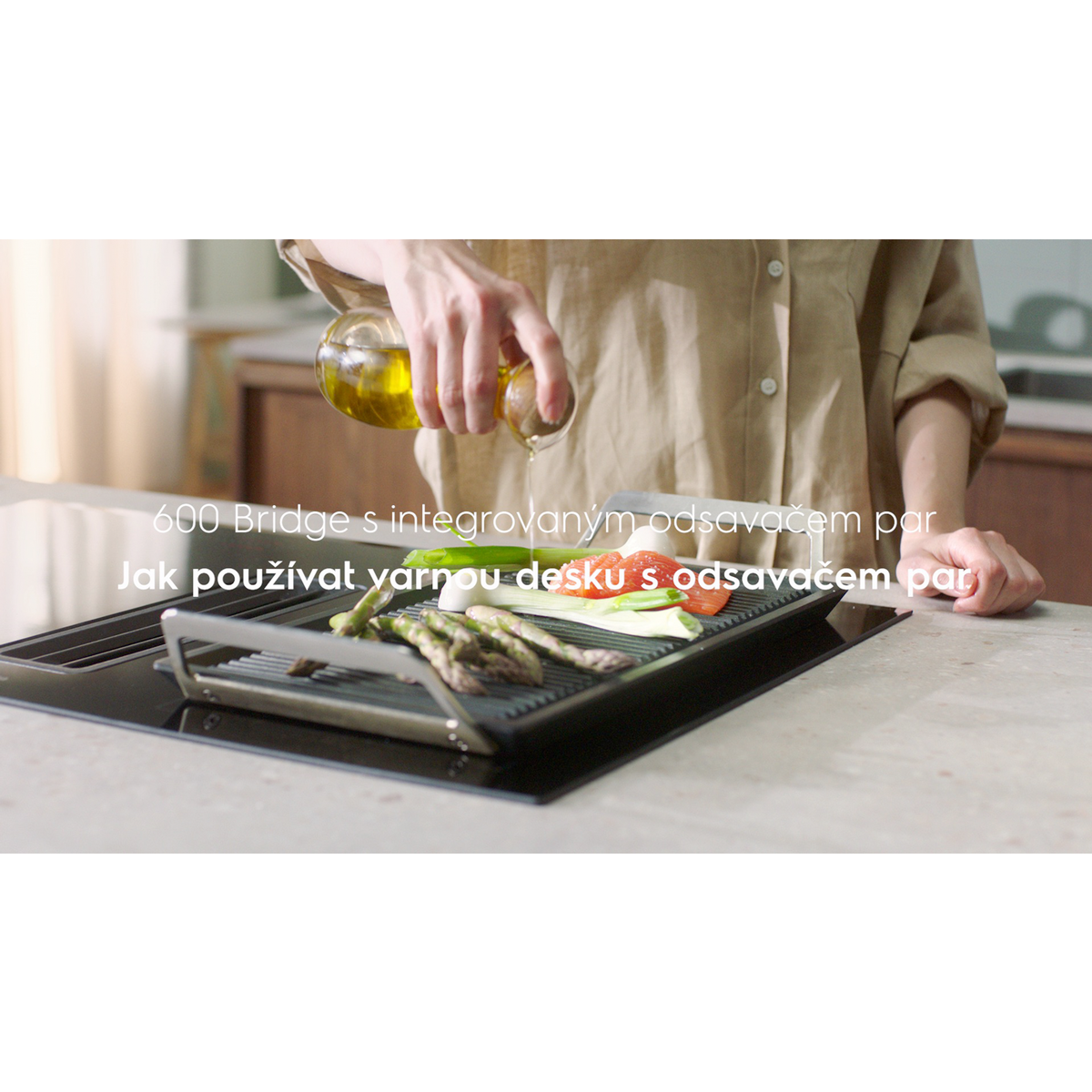 Electrolux - Kombinace varné desky a odsavače - KCC84450CZ