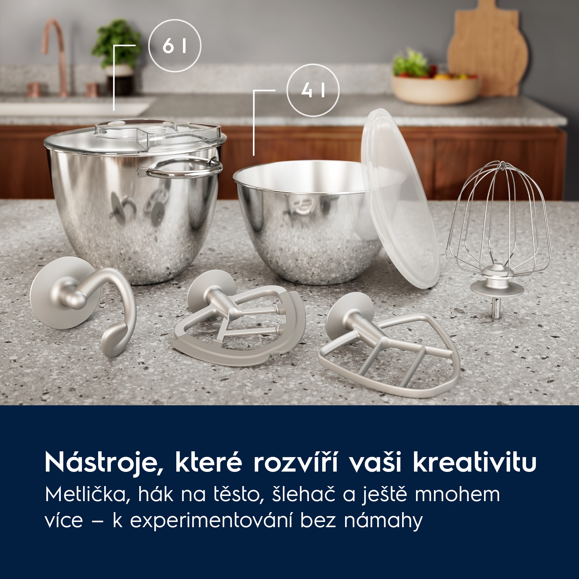 Electrolux - Kuchyňský robot - E6KM1-4PPT