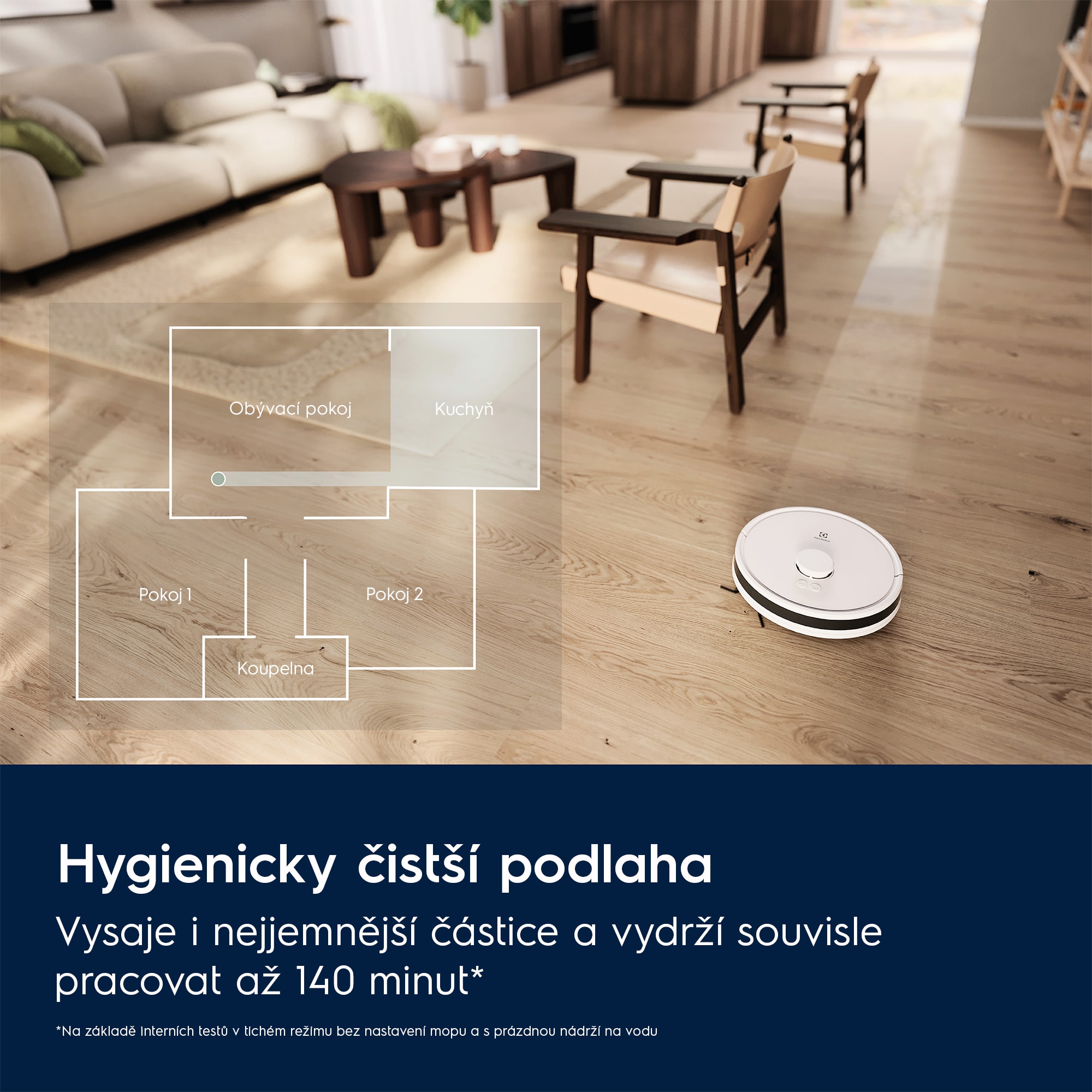 Electrolux - Robotický vysavač - ER71UW2SW