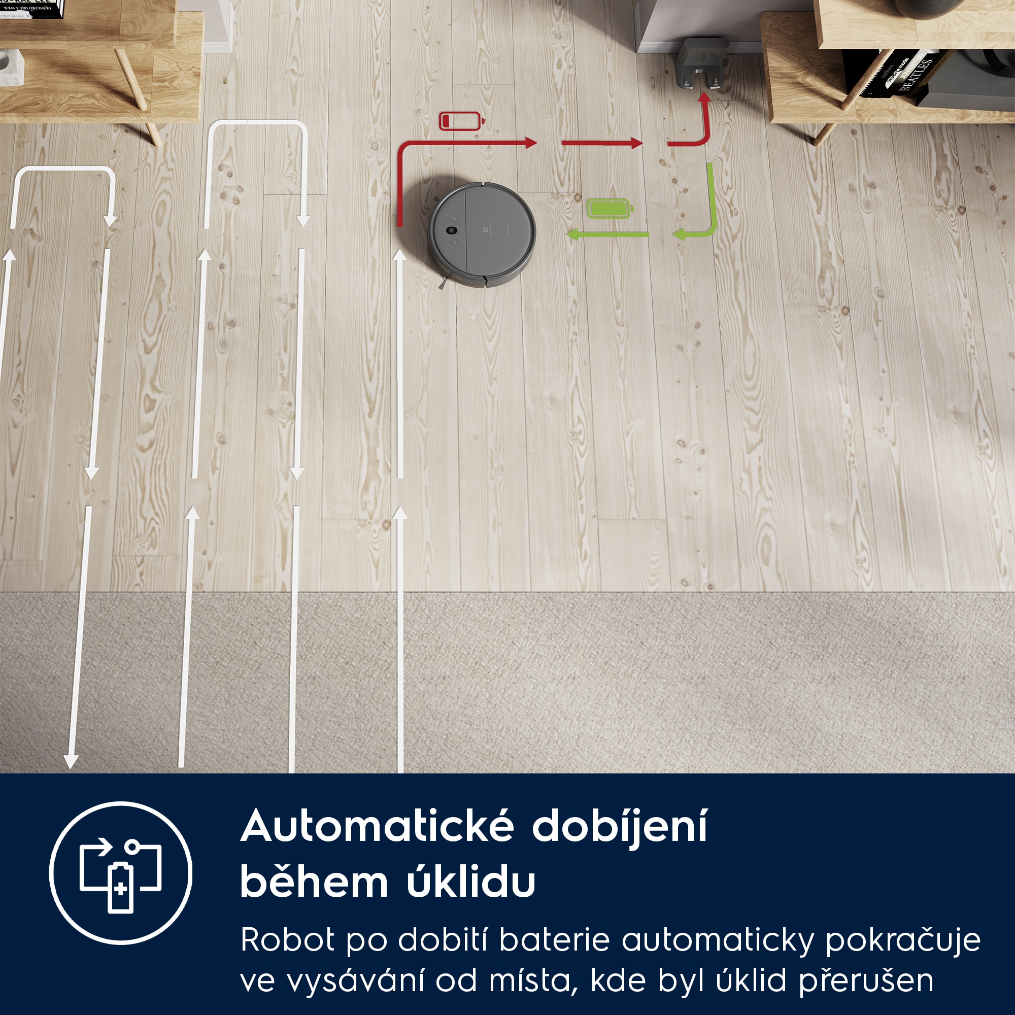 Electrolux - Robotický vysavač - ER61UW1DG