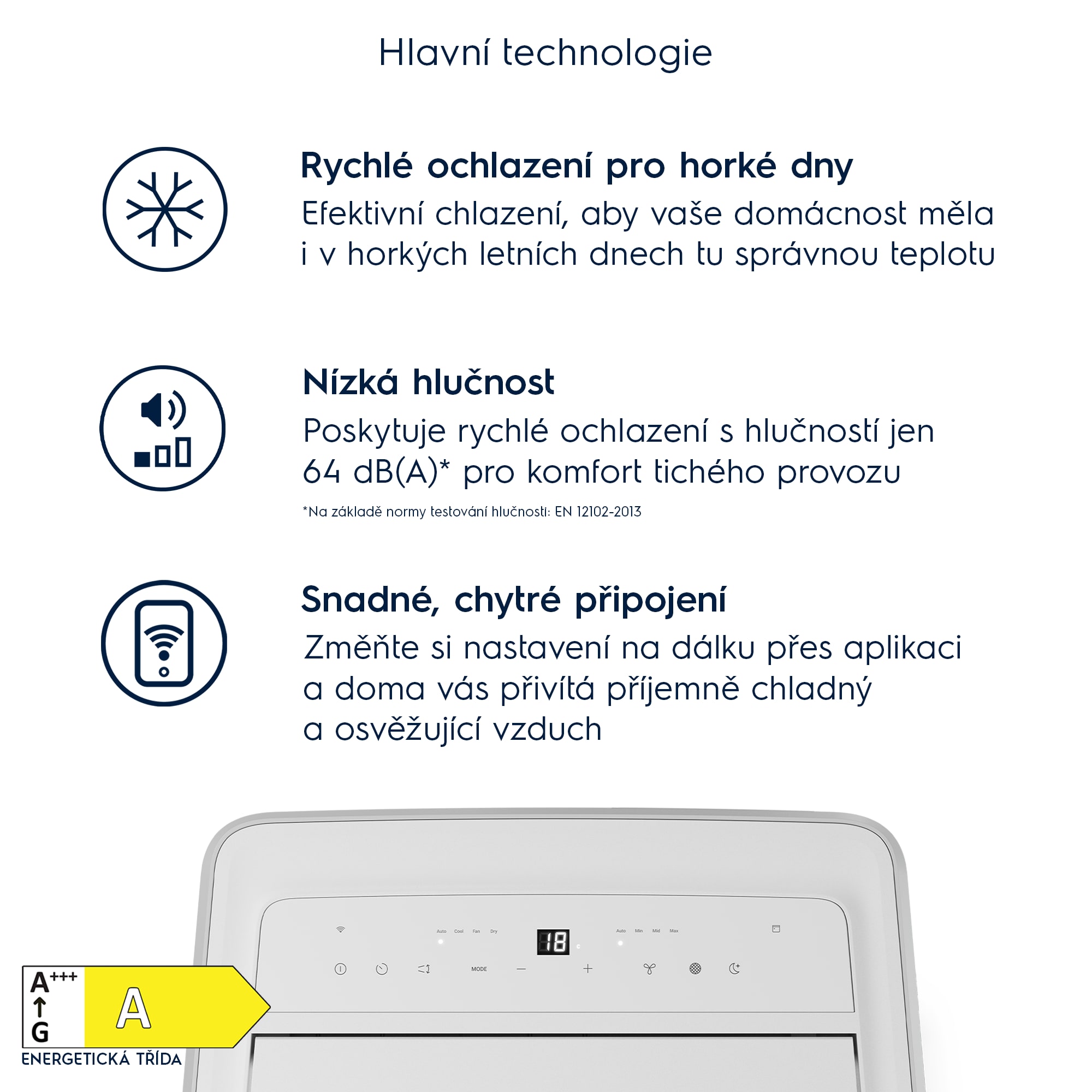 Electrolux - Přenosná klimatizace - EXP34U339CW