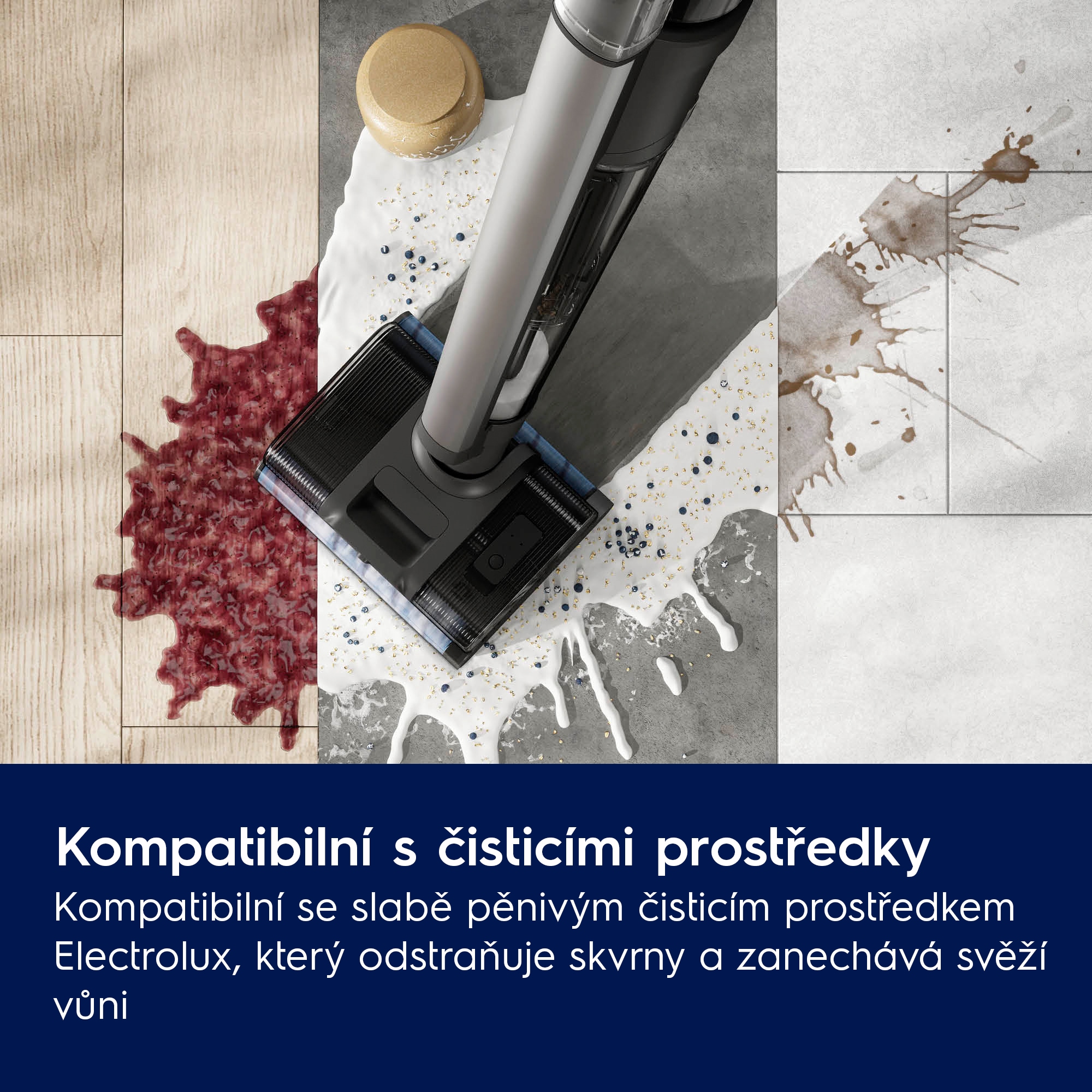 Electrolux - Tyčový vysavač Wet&Dry - EW82U1DB