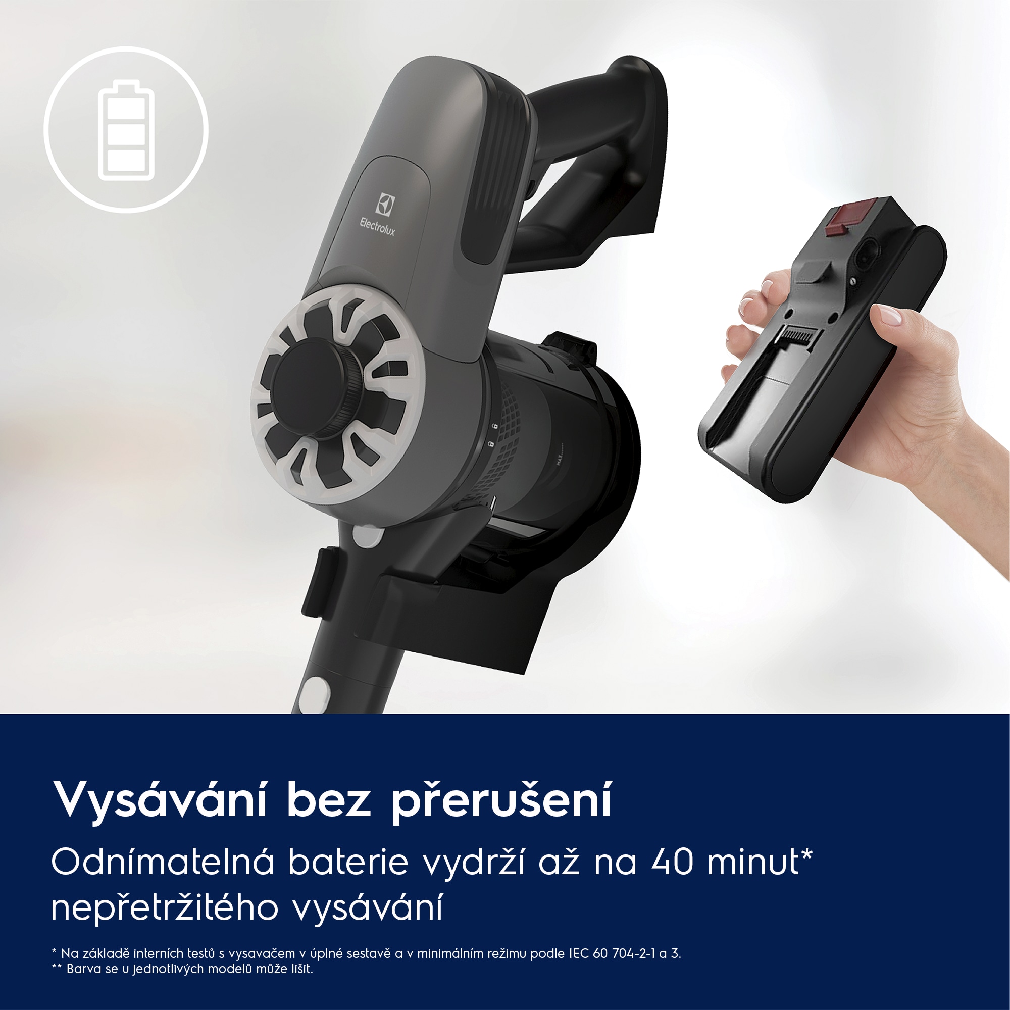 Electrolux - Tyčový vysavač - EP31CB21GP