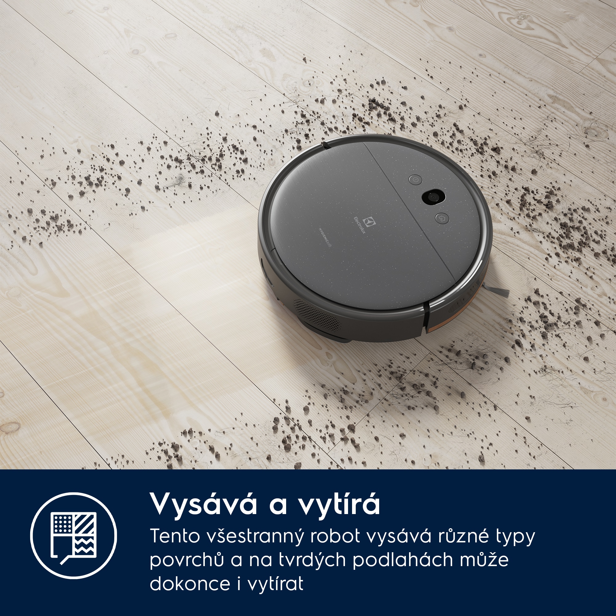 Electrolux - Robotický vysavač - ER61UW1DG