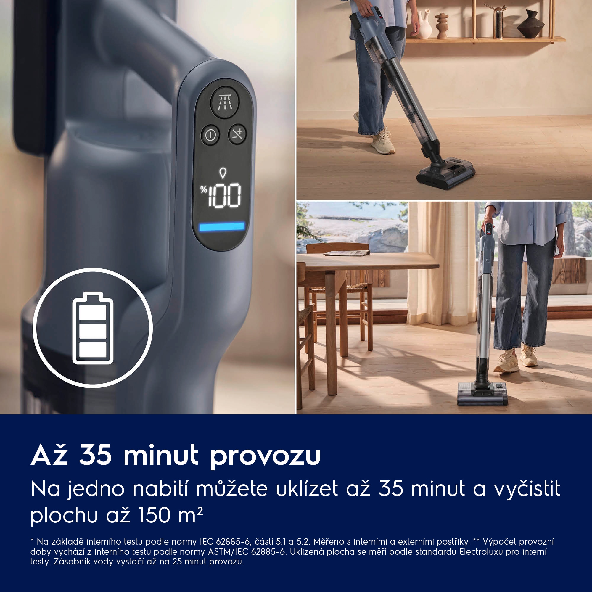 Electrolux - Tyčový vysavač Wet&Dry - EW82U1DB